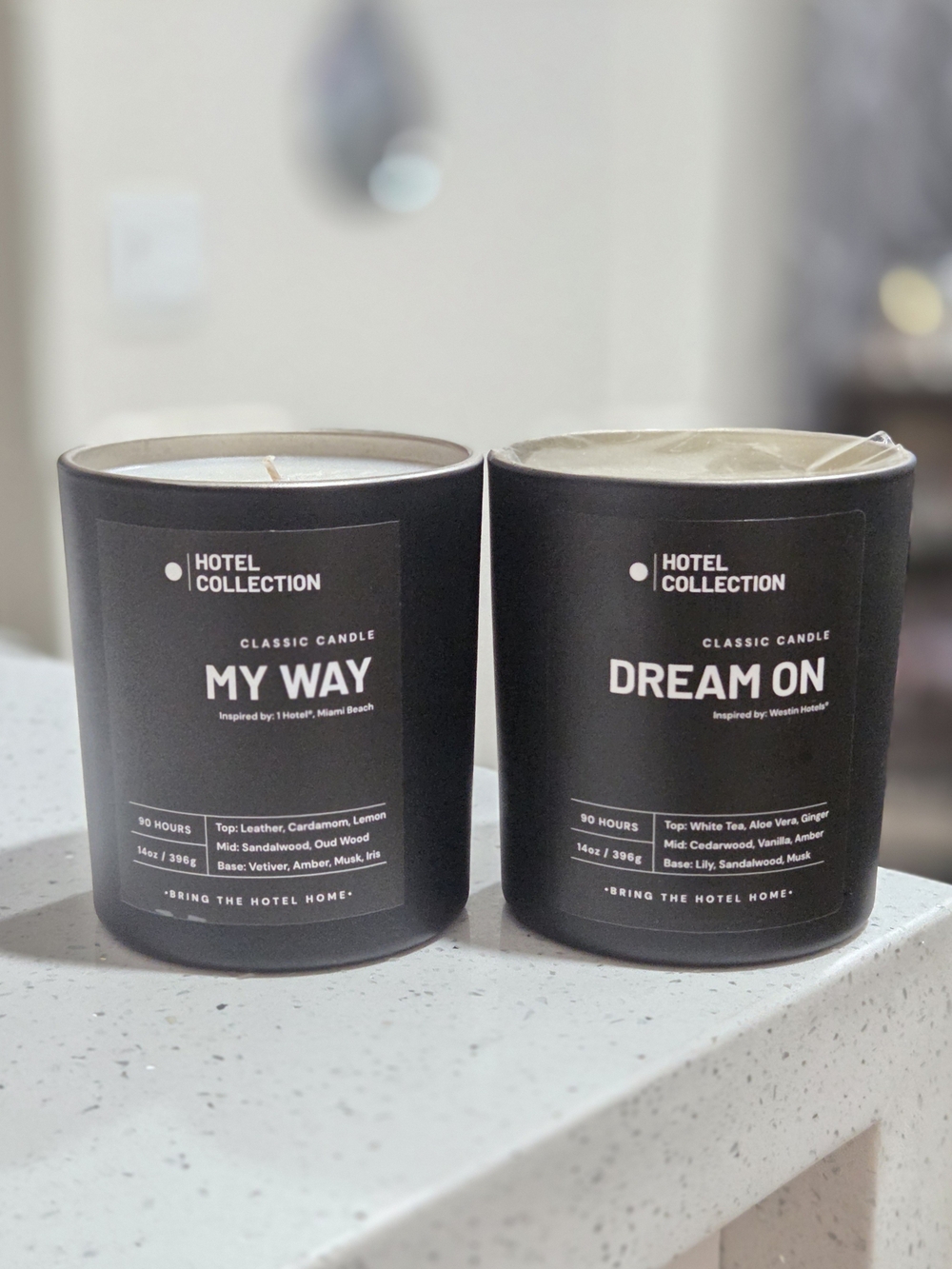 Hotel Collection 'My Way' and 'Dream On' Scented Candles - 14oz Each